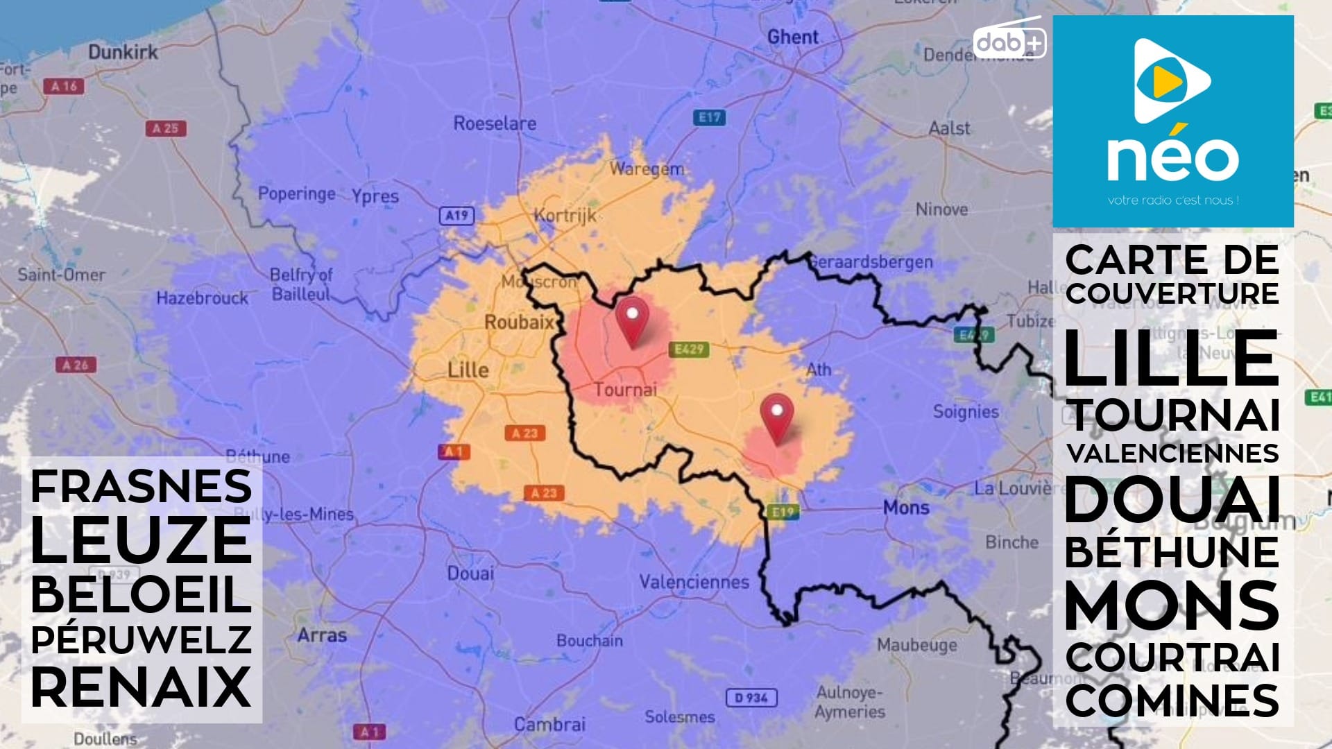 Carte couverture Néo Radio 2026