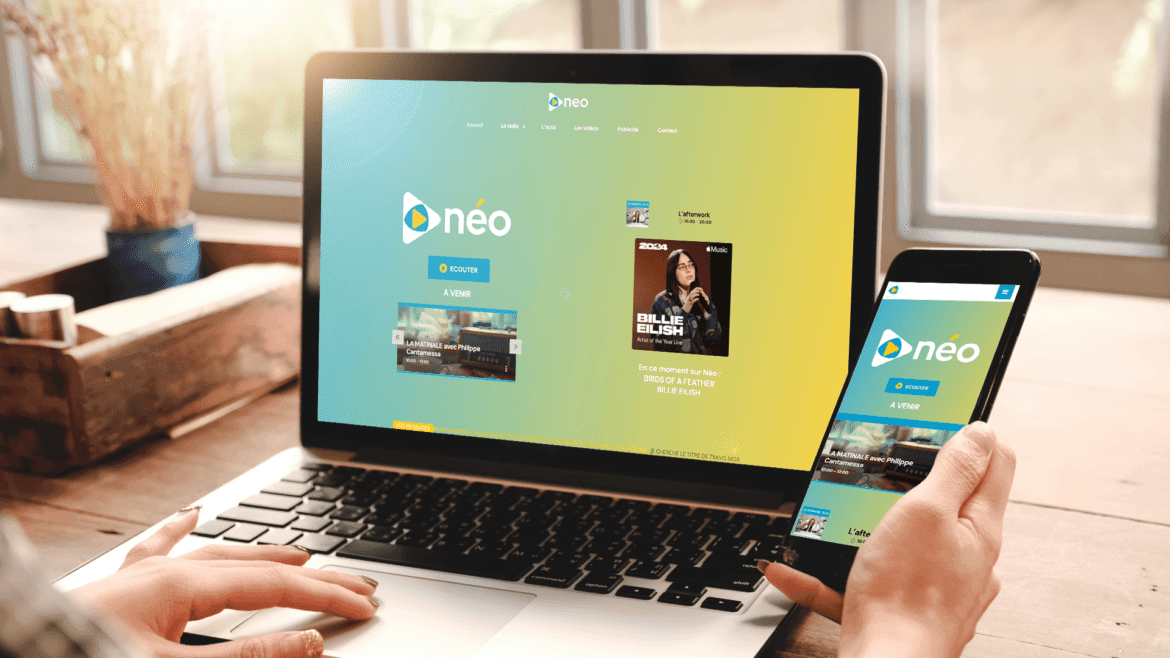 nouveau site néo radio