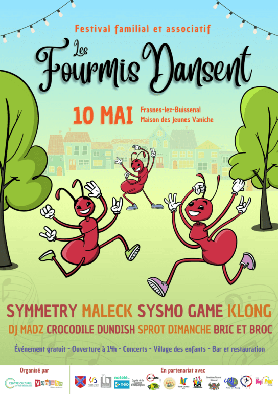 Affiche fourmis dansent