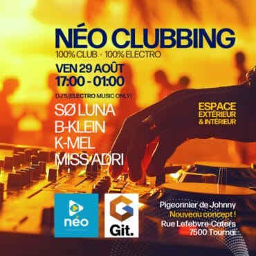 Néo Clubbing Live 29 Août